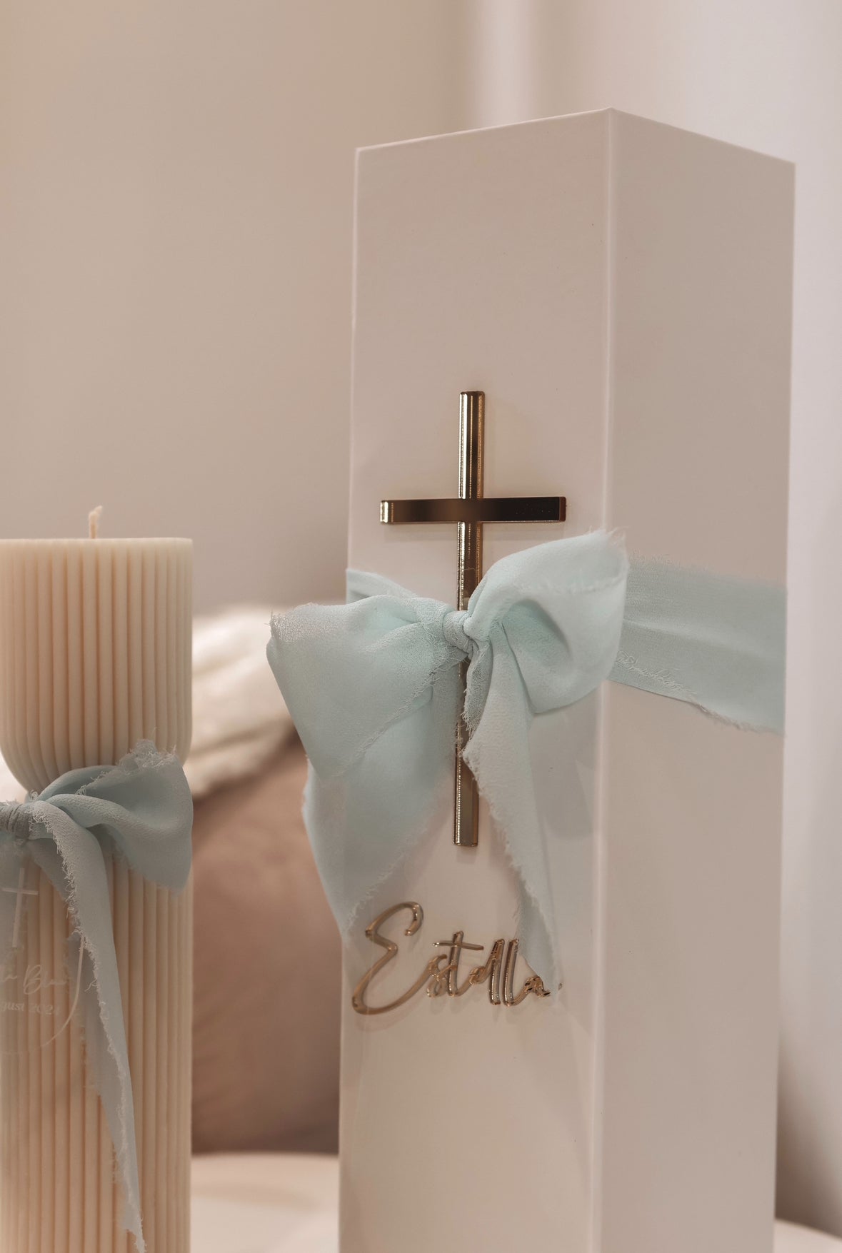 Baptism Candle Box