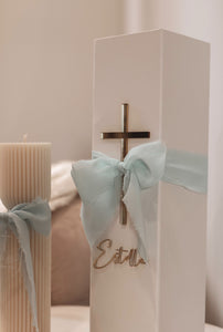 Baptism Candle Box
