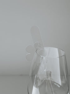 Engraved Double Arch Cocktail Stirrers