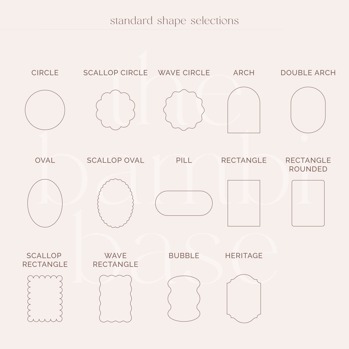 Baby Milestone Set (Multiple Shapes + Colours)
