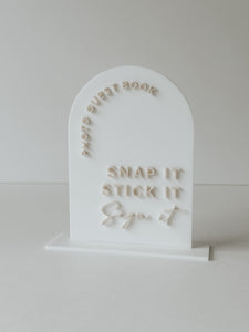 Photo Guest Book Sign