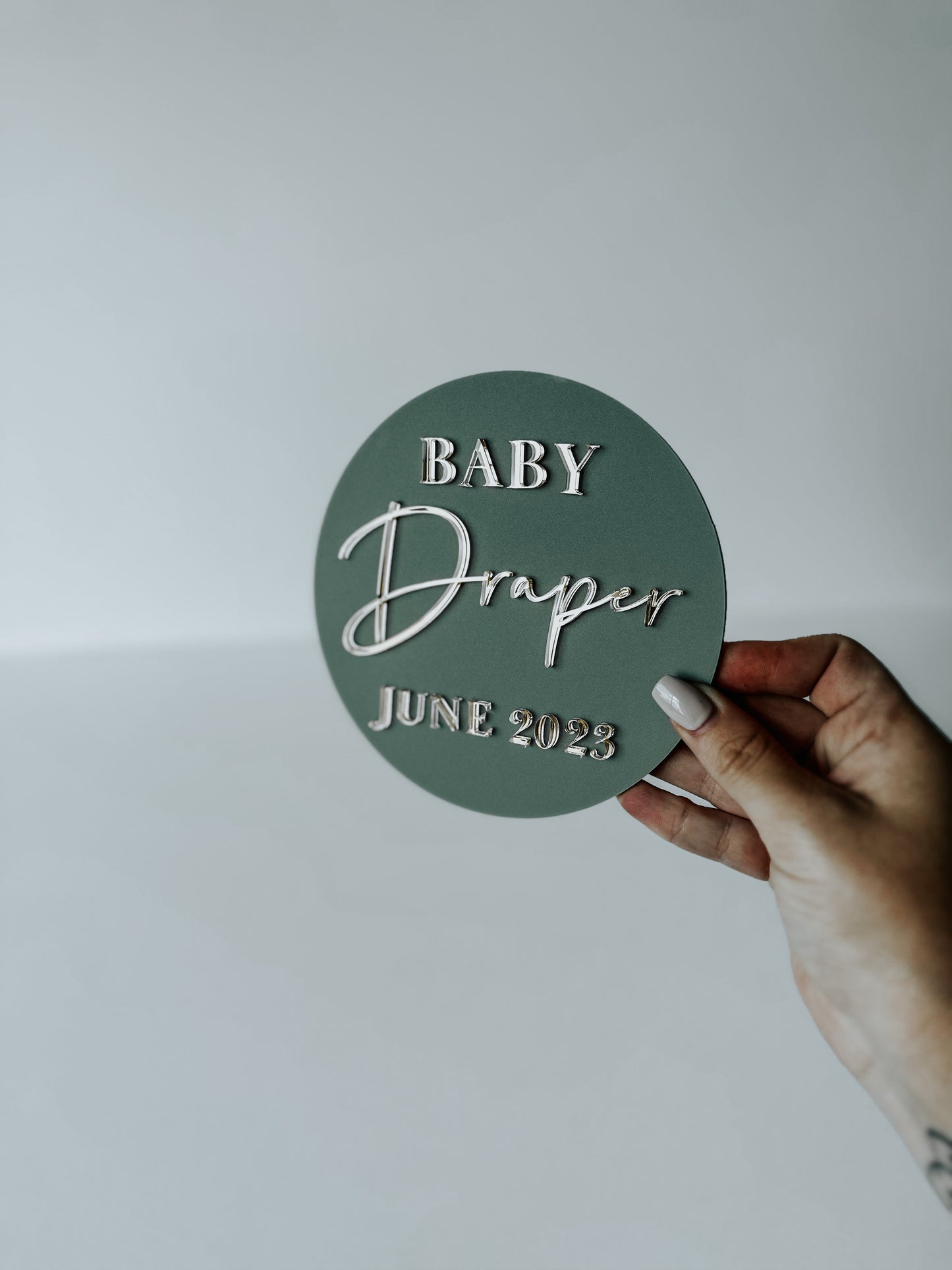 Pregnancy Announcement Sign