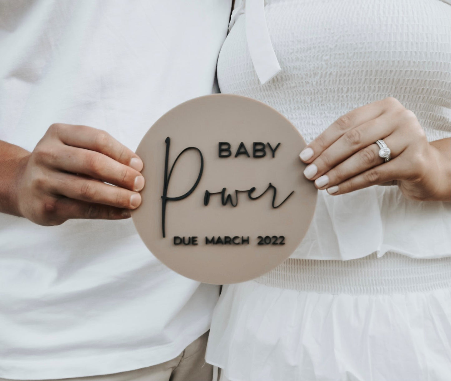Pregnancy Announcement Sign