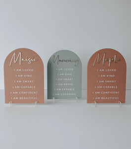 Positive Affirmations Sign