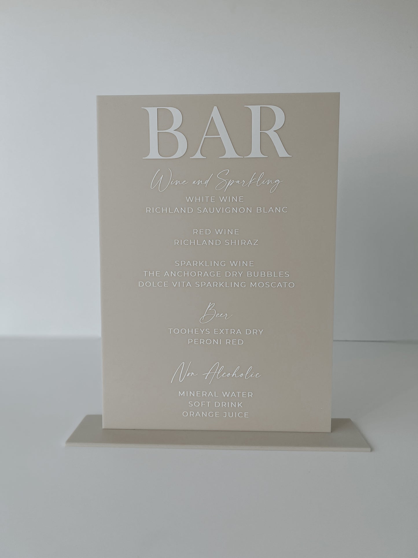 Bar Sign