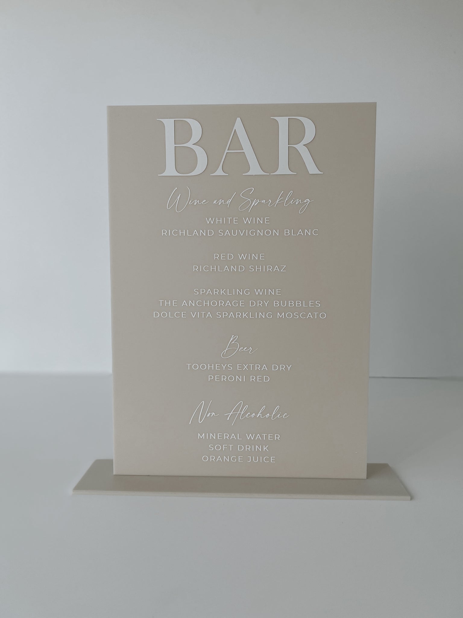 Bar Sign