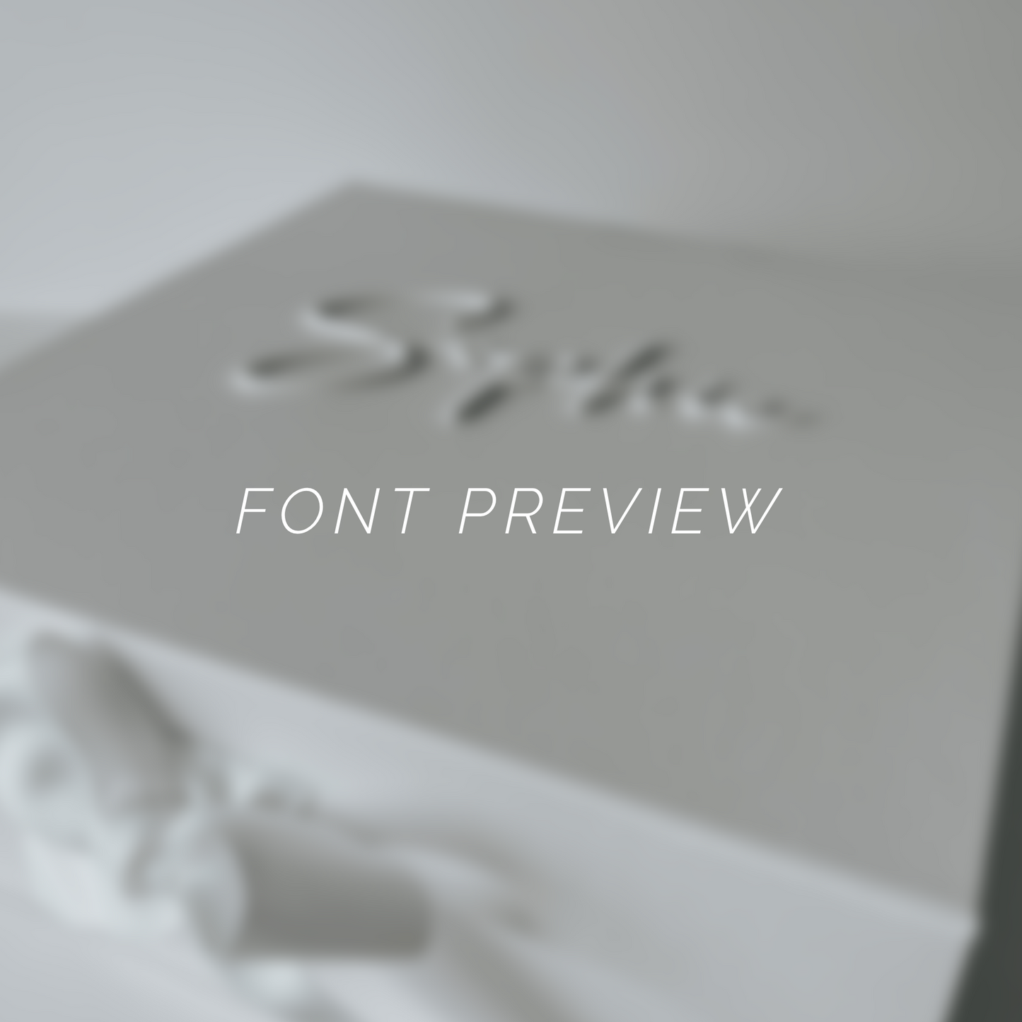 Font Preview