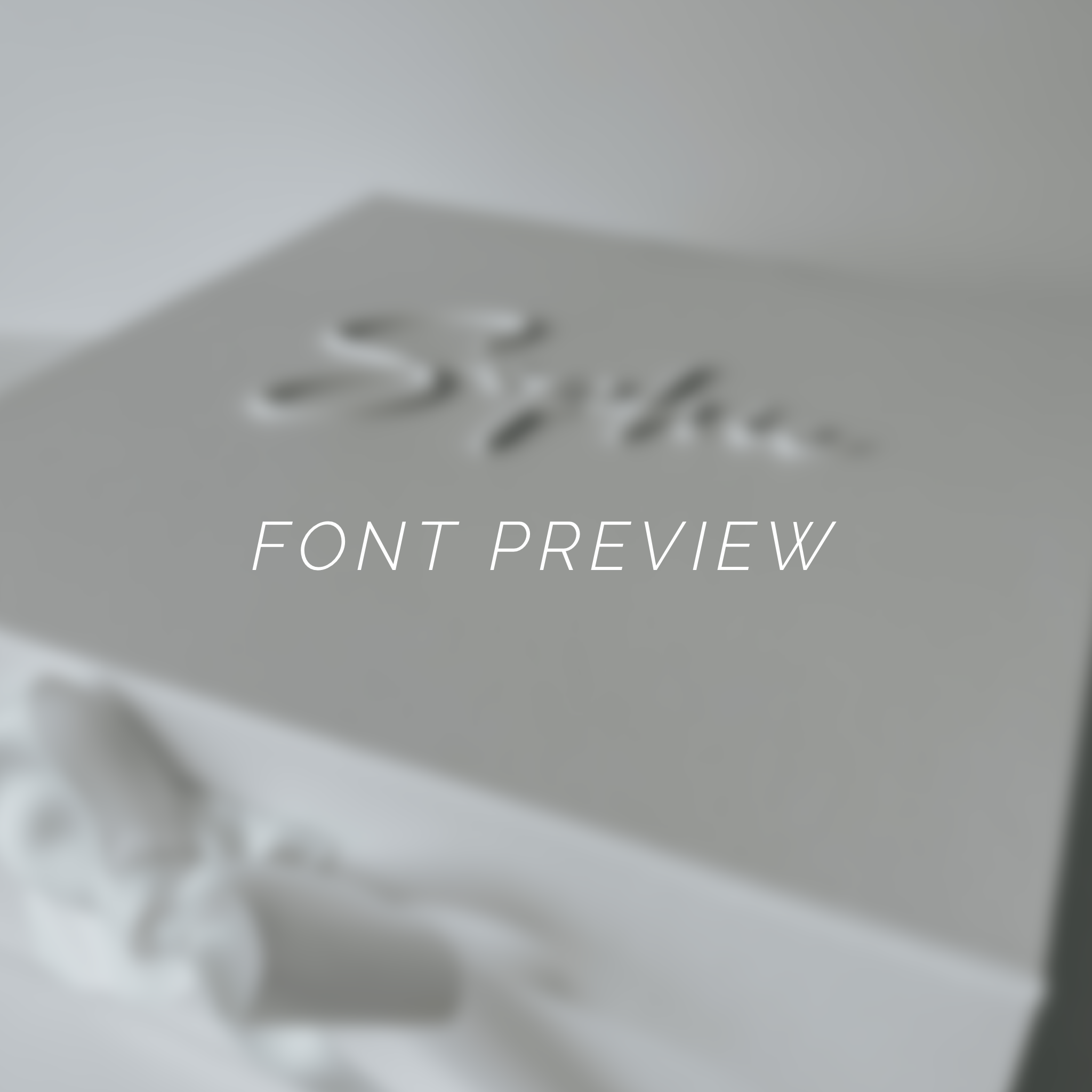 Font Preview