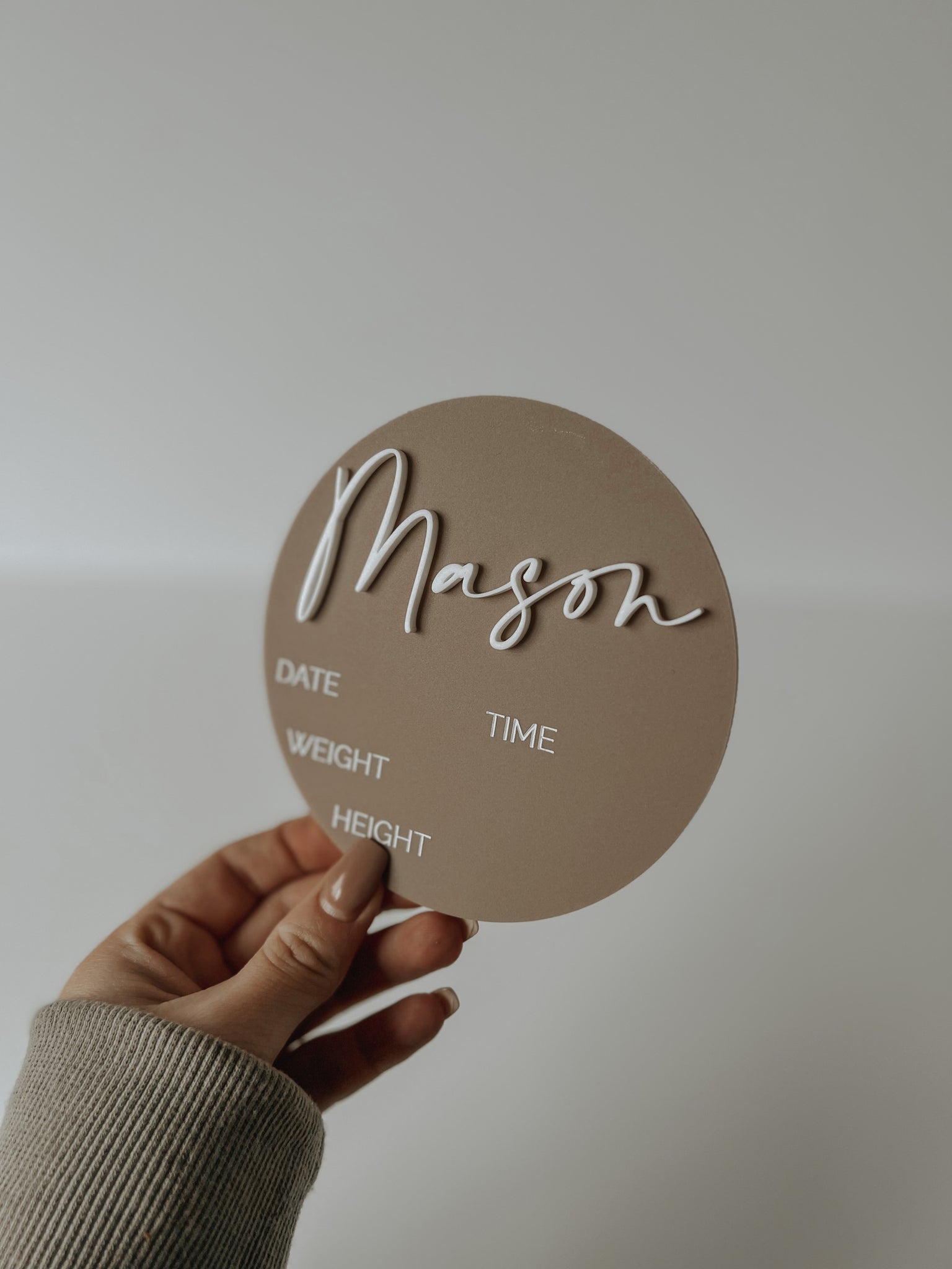 Birth Announcement Sign