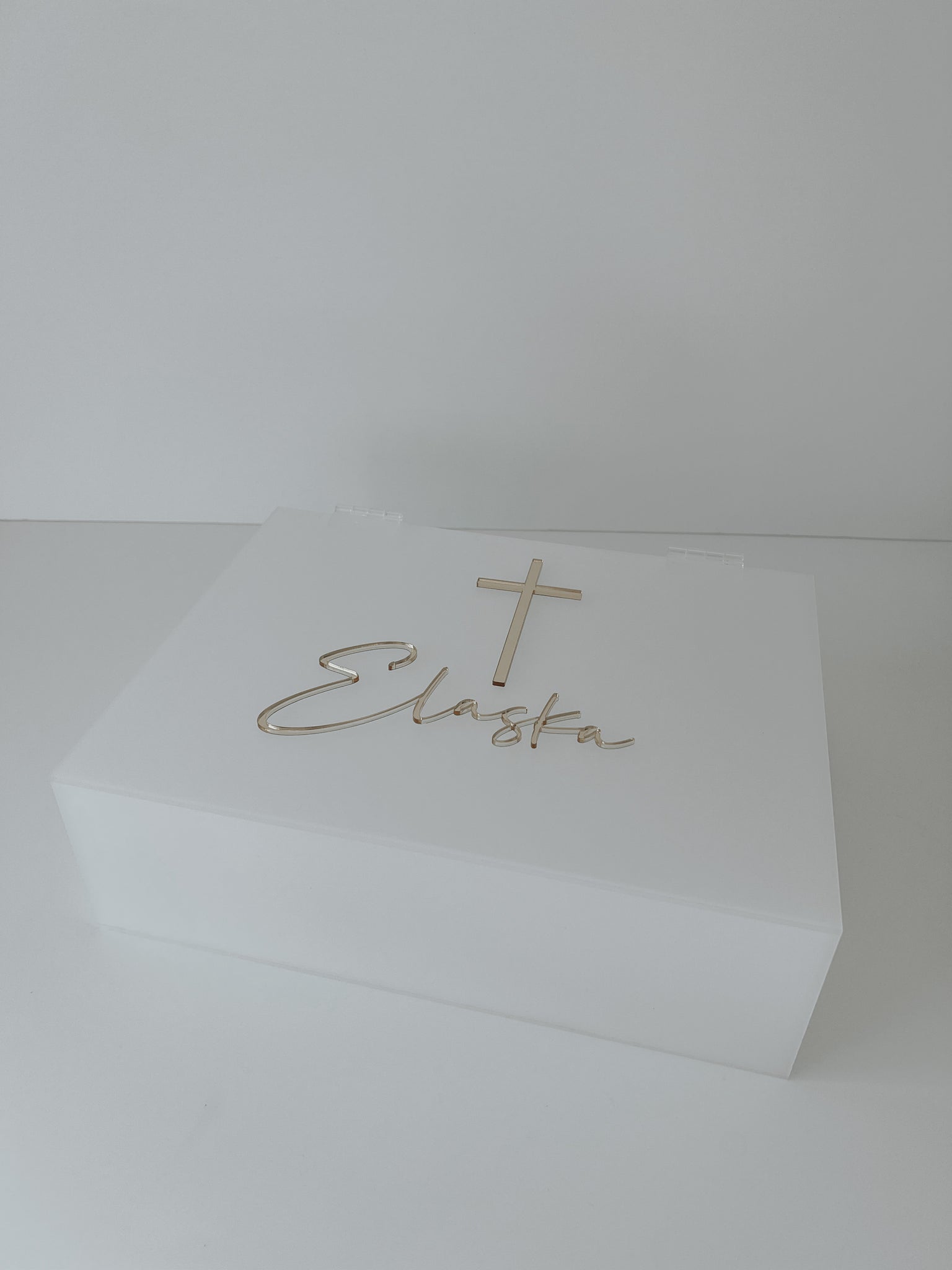 Acrylic Baptism Box