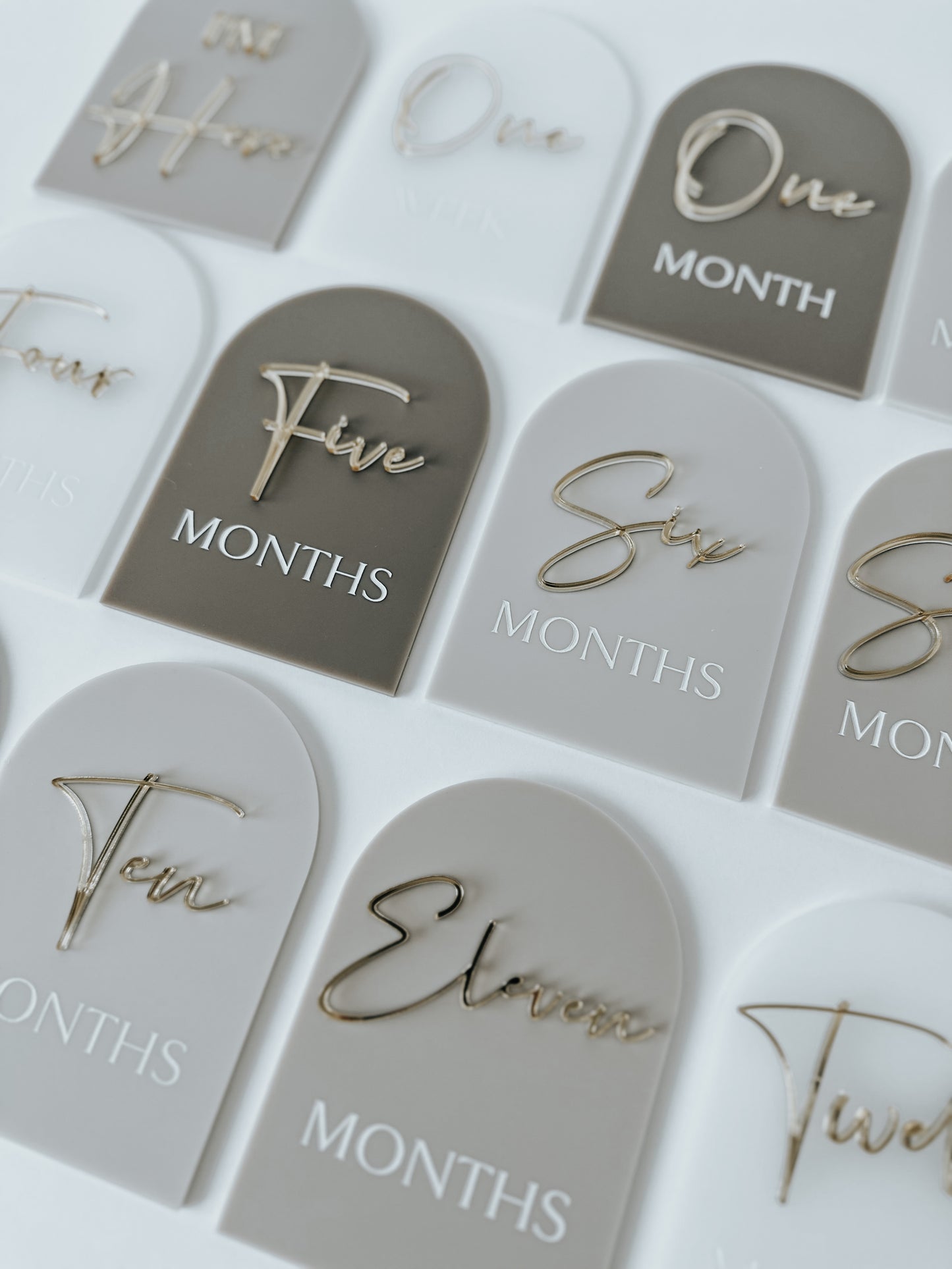 Baby Milestone Set