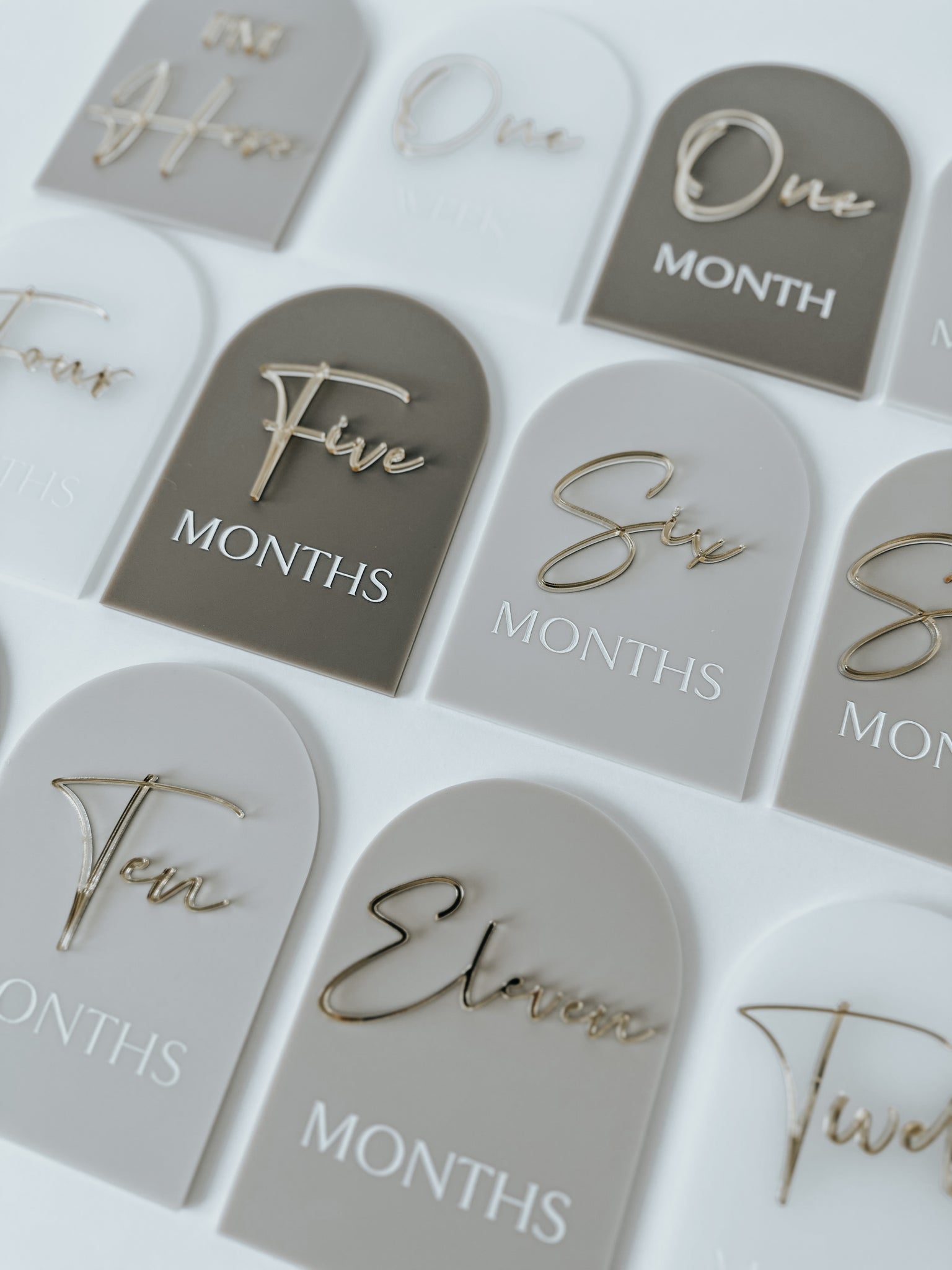 Baby Milestone Set