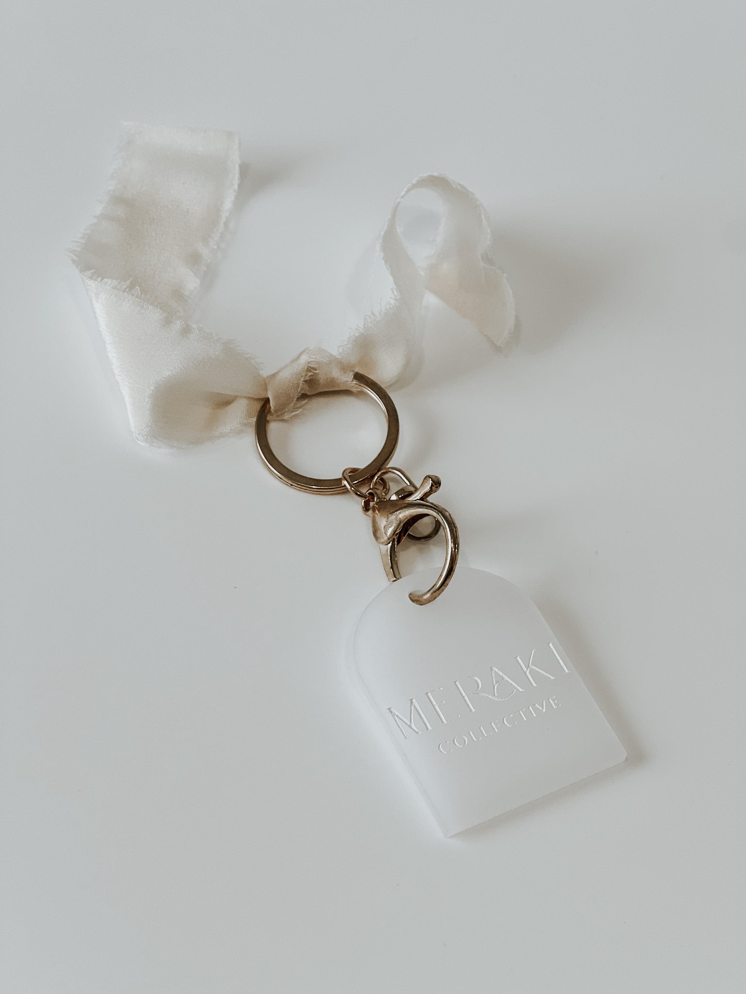 Engraved Business Logo Keyring