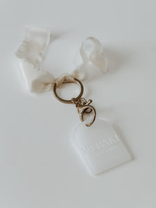 Engraved Business Logo Keyring