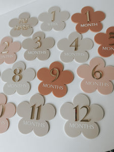 Blossom Baby Milestone Set