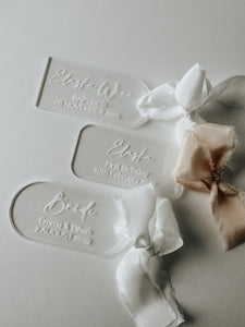 Engraved Hanger Tags