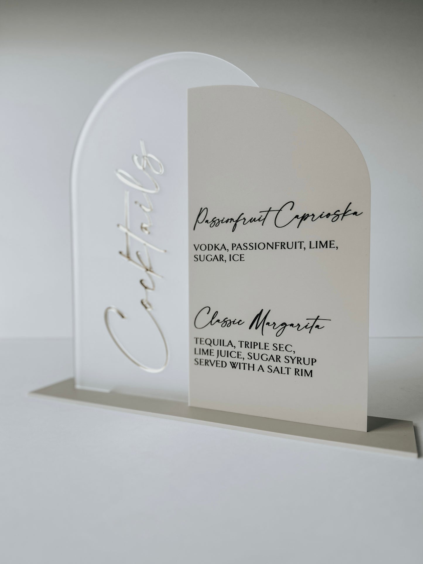 Double Panel Bar Sign