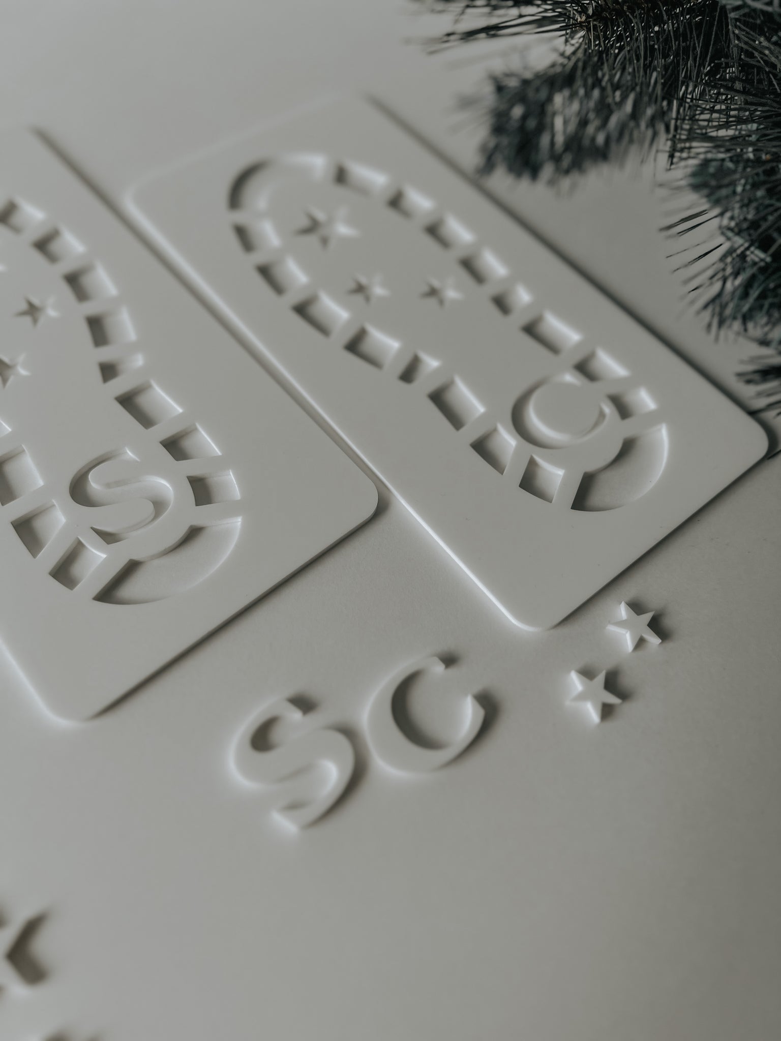 Christmas: Santa Boot Stencil