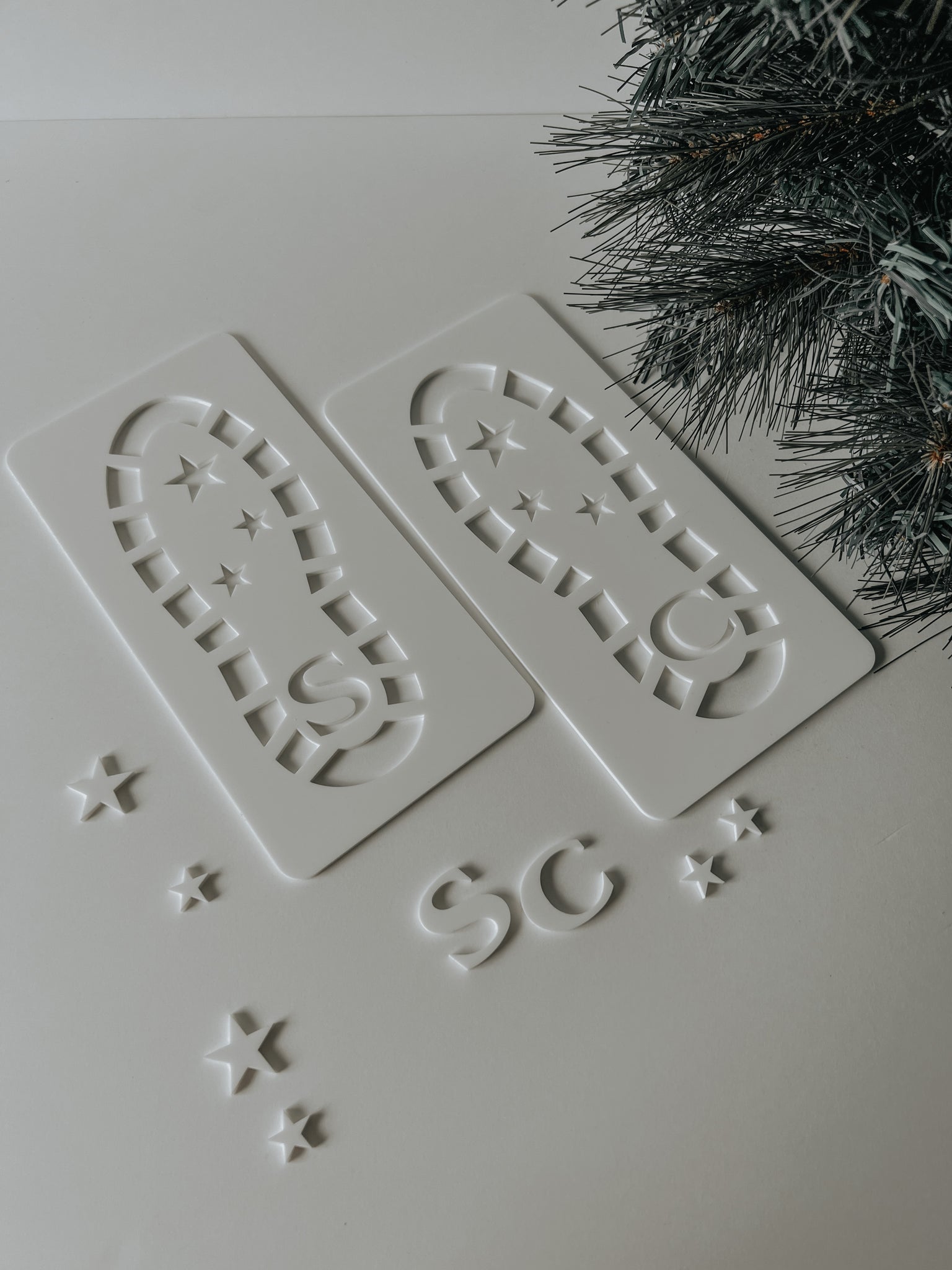 Christmas: Santa Boot Stencil