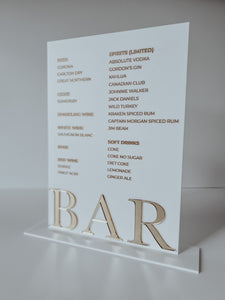 Bar Sign
