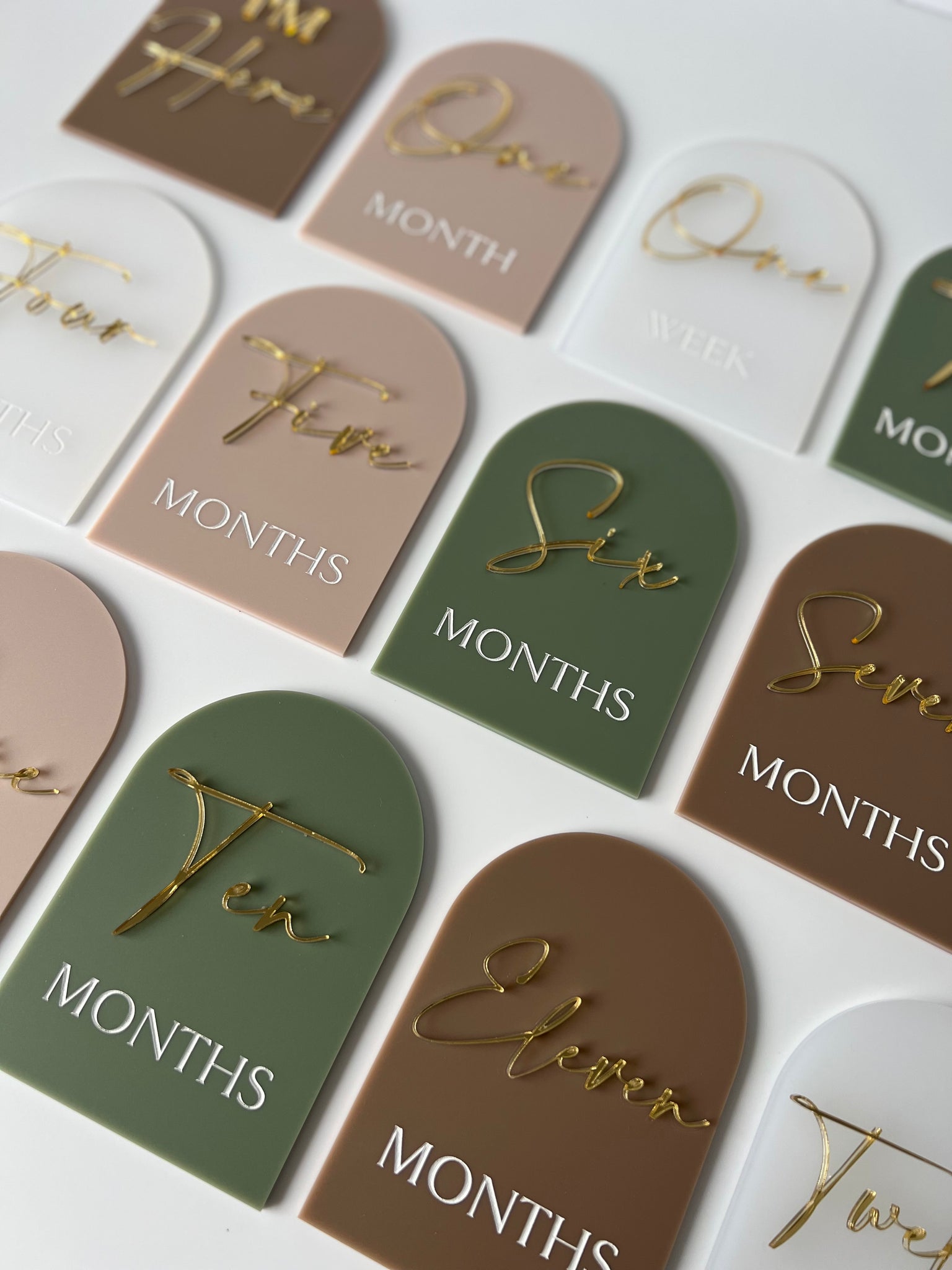 Baby Milestone Set