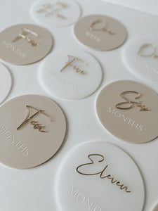 Baby Milestone Set