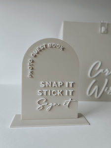 Photo Guest Book Sign
