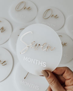 Baby Milestone Set