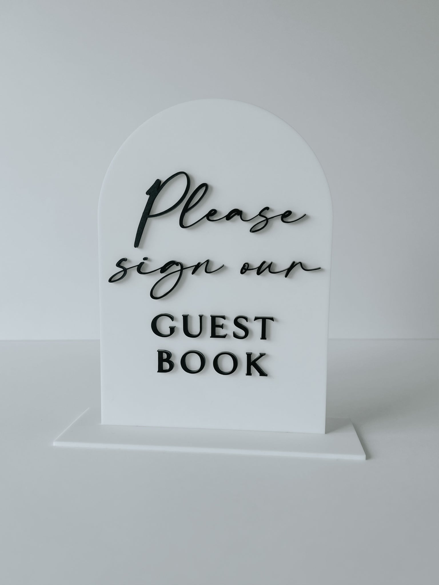 Guest Book Sign