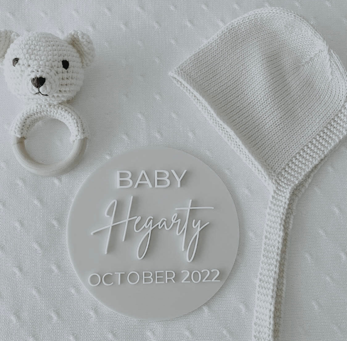 Pregnancy Announcement Sign