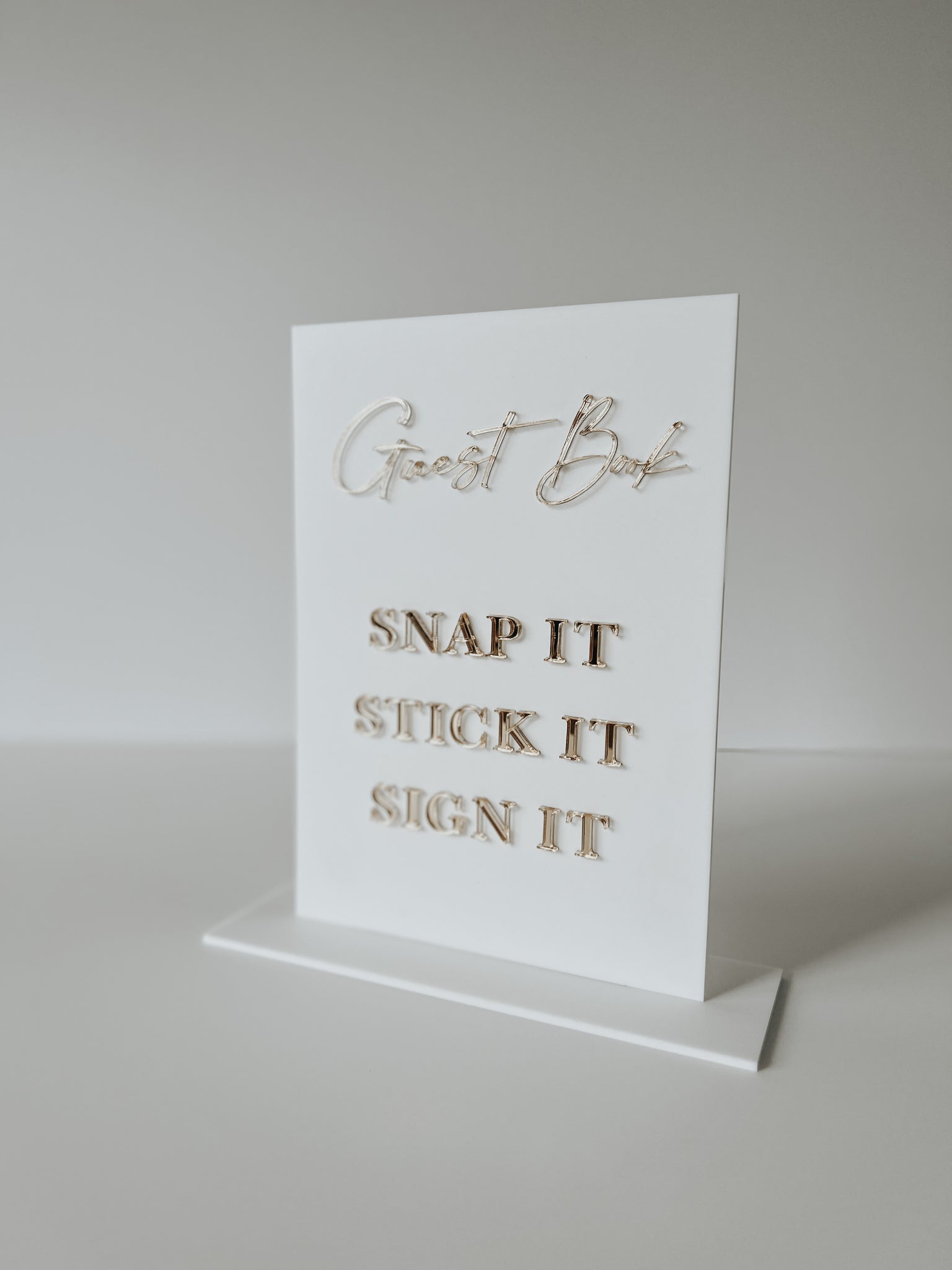 Photo Guest Book Sign