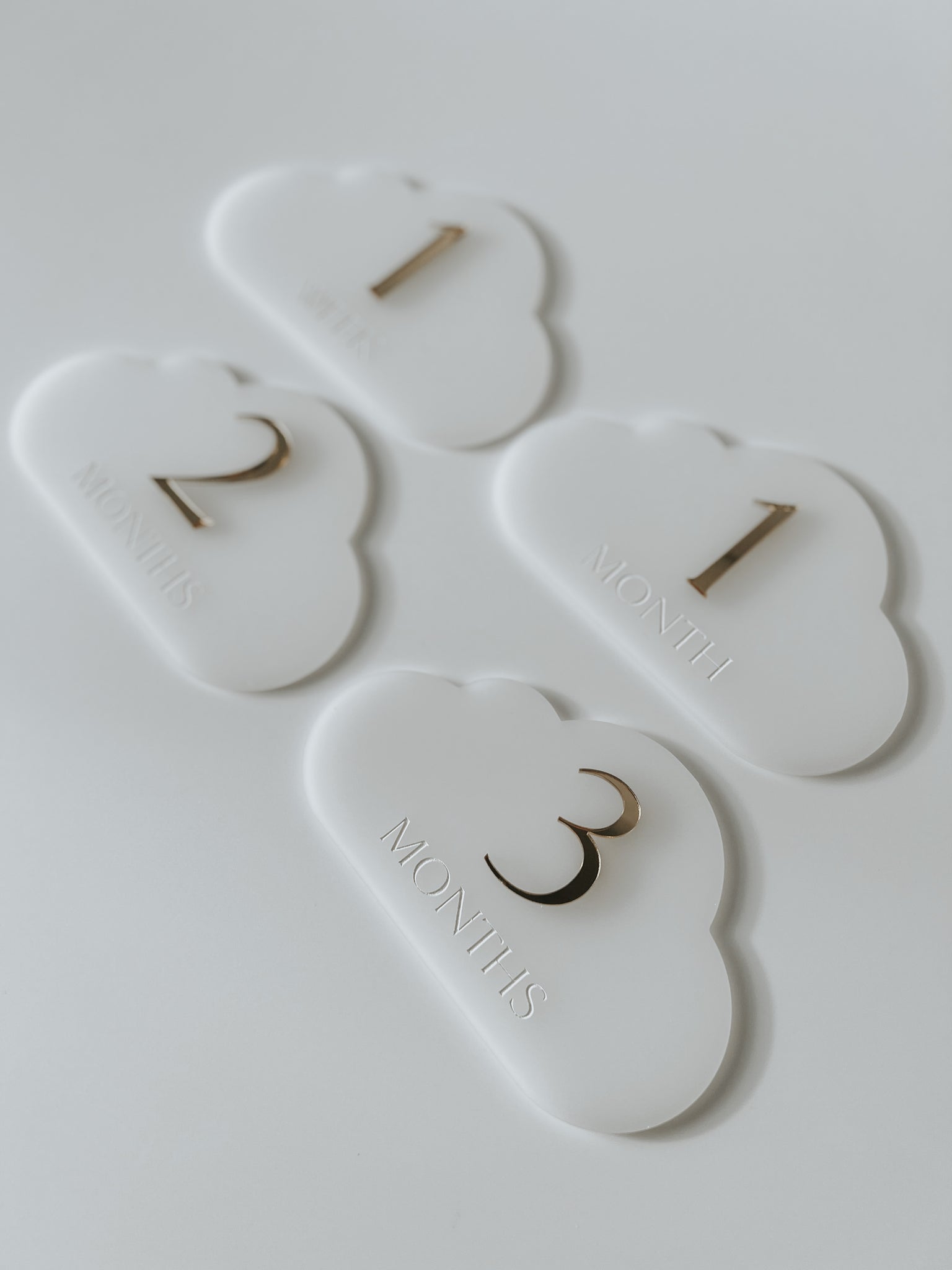 Cloud Baby Milestone Set